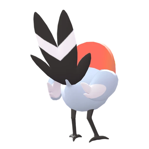 Fletchling, Back, in Legends: Z-A: Mega Dimension