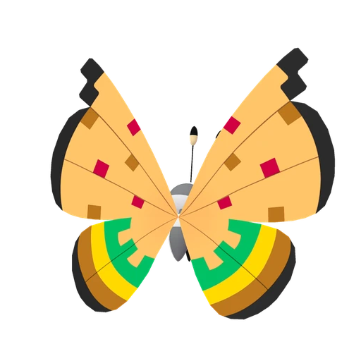 Vivillon High Plains, Back, in Legends: Z-A