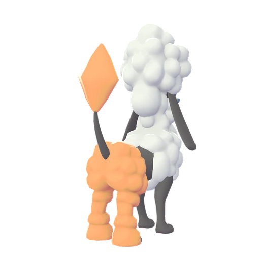 Furfrou Diamond Trim, Back, in Legends: Z-A