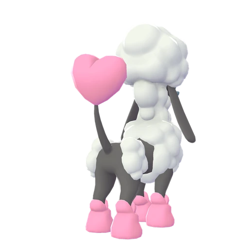 Furfrou Heart Trim, Back, in Legends: Z-A