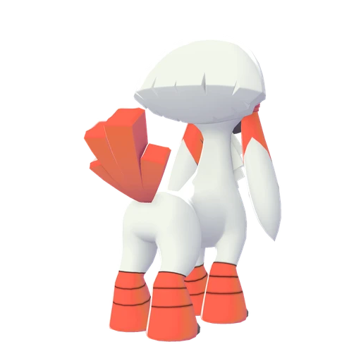 Furfrou Kabuki Trim, Back, in Legends: Z-A