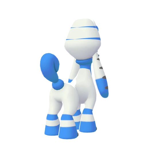 Furfrou Pharaoh Trim, Back, in Legends: Z-A