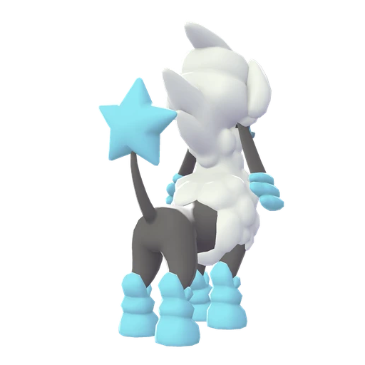 Furfrou Star Trim, Back, in Legends: Z-A