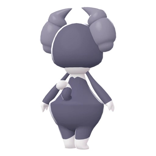 Indeedee Male, Back, in Legends: Z-A