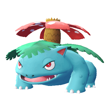 Venusaur in Let's Go Pikachu & Eevee