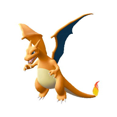 Charizard in Let's Go Pikachu & Eevee