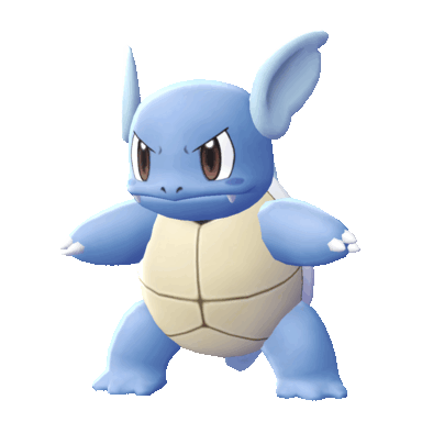 Wartortle in Let's Go Pikachu & Eevee
