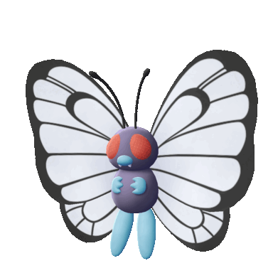 Butterfree in Let's Go Pikachu & Eevee