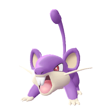Rattata in Let's Go Pikachu & Eevee