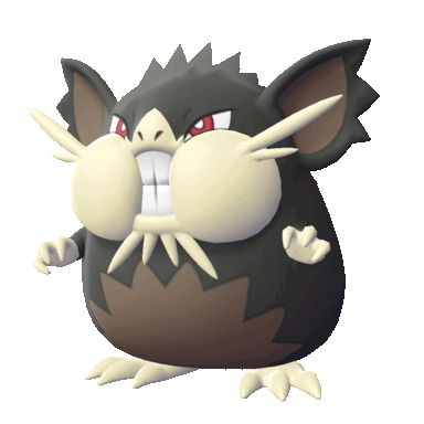 Raticate Alolan in Let's Go Pikachu & Eevee