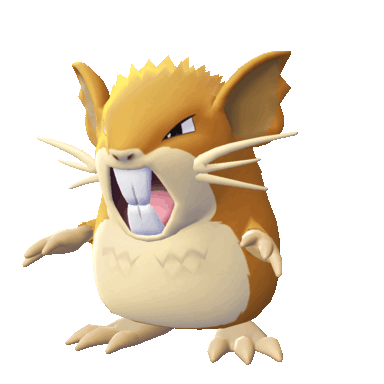 Raticate in Let's Go Pikachu & Eevee