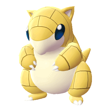 Sandshrew in Let's Go Pikachu & Eevee