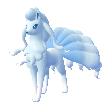 Ninetales Alolan in Let's Go Pikachu & Eevee