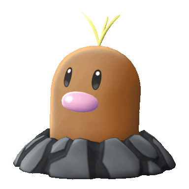 Diglett Alolan in Let's Go Pikachu & Eevee