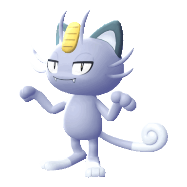 Meowth Alolan in Let's Go Pikachu & Eevee