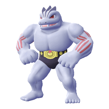Machoke in Let's Go Pikachu & Eevee