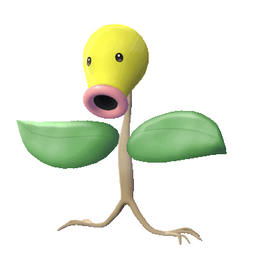 Bellsprout in Let's Go Pikachu & Eevee