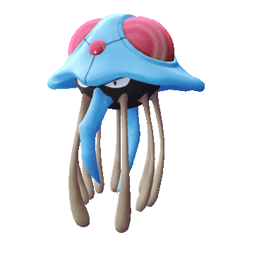 Tentacruel, Front, in Let's Go, Pikachu! & Let's Go, Eevee!