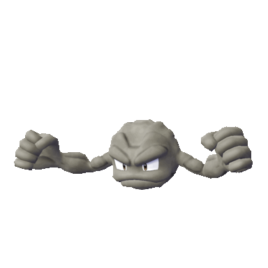 Geodude in Let's Go Pikachu & Eevee