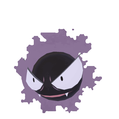 Gastly in Let's Go Pikachu & Eevee
