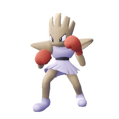 Hitmonchan in Let's Go Pikachu & Eevee