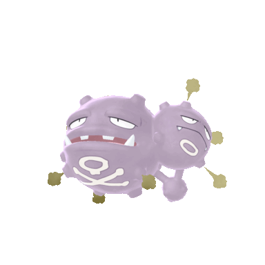 Weezing in Let's Go Pikachu & Eevee
