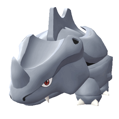 Rhyhorn in Let's Go Pikachu & Eevee