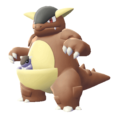 Kangaskhan in Let's Go Pikachu & Eevee