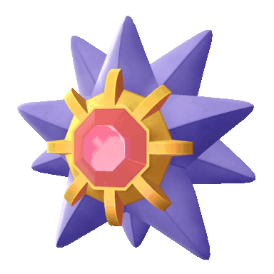Starmie in Let's Go Pikachu & Eevee