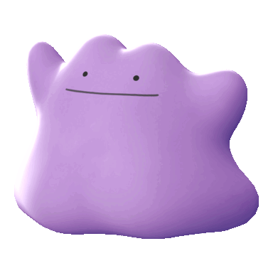 Ditto in Let's Go Pikachu & Eevee
