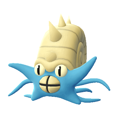 Omastar in Let's Go Pikachu & Eevee