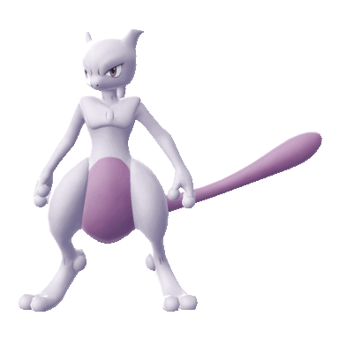 Mewtwo in Let's Go Pikachu & Eevee