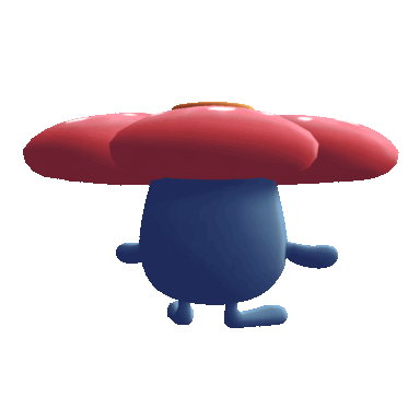 Vileplume, Back, in Let's Go, Pikachu! & Let's Go, Eevee!