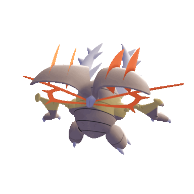 Pinsir Mega, Back, in Let's Go, Pikachu! & Let's Go, Eevee!