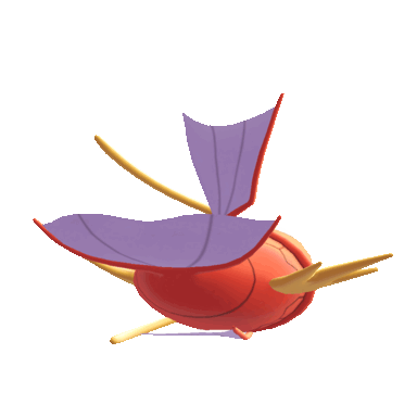 Magikarp, Back, in Let's Go, Pikachu! & Let's Go, Eevee!