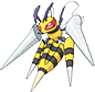 Beedrill Mega in Omega Ruby & Alpha Sapphire