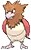 Spearow, Front, in Omega Ruby & Alpha Sapphire