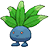 Oddish, Front, in Omega Ruby & Alpha Sapphire