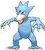 Golduck, Front, in Omega Ruby & Alpha Sapphire