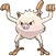 Mankey, Front, in Omega Ruby & Alpha Sapphire