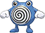 Poliwhirl, Front, in Omega Ruby & Alpha Sapphire