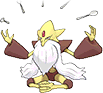 Alakazam Mega, Front, in Omega Ruby & Alpha Sapphire