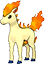 Ponyta, Front, in Omega Ruby & Alpha Sapphire