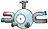Magnemite, Front, in Omega Ruby & Alpha Sapphire