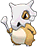 Cubone, Front, in Omega Ruby & Alpha Sapphire