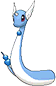 Dragonair, Front, in Omega Ruby & Alpha Sapphire