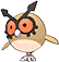 Hoothoot in Omega Ruby & Alpha Sapphire