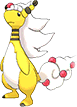 Ampharos Mega in Omega Ruby & Alpha Sapphire