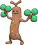 Sudowoodo, Front, in Omega Ruby & Alpha Sapphire