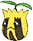 Sunkern, Front, in Omega Ruby & Alpha Sapphire